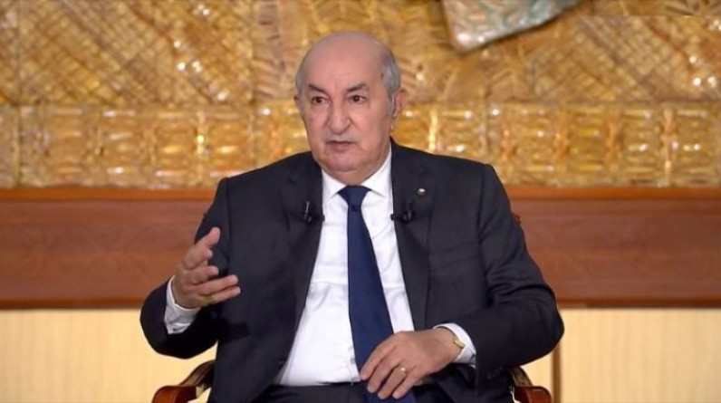 الرئيس الجزائري يعلق على اعتراف إسرائيل بمغربية الصحراء: لا حدثّ وكلام فارغ وفاقد الشيء لا يعطيه